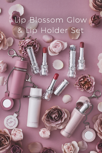 Lip Blossom Glow & Lip Holder Set